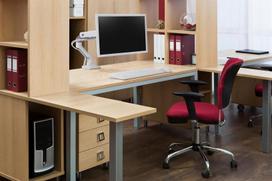 ergotron hx - Ergotron HX Monitor Desk Mount White (Baltas) - 4 nuotrauka