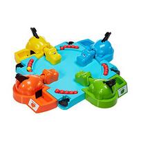 begemotas - HASBRO GAMES žaidimas Hungry hungry hippos, 98936RA2 - 2 nuotrauka