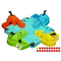 begemotas - HASBRO GAMES žaidimas Hungry hungry hippos, 98936RA2 - 3 nuotrauka