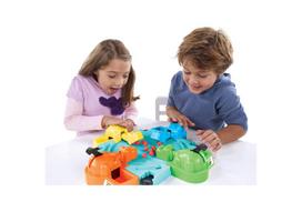 begemotas - HASBRO GAMES žaidimas Hungry hungry hippos, 98936RA2 - 4 nuotrauka