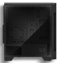 zalman korpusas - Zalman Case S3 Black (Juodas) - 10 nuotrauka