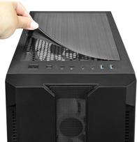 atx korpusai - Chieftec GS-01B-OP Black (Juodas) - 10 nuotrauka