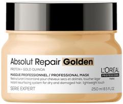 loreal - Loreal Professionnel Serie Expert Absolut Repair Gold Quinoa + Protein Golden Mask kaukė plaukams - 250 ml. - 1 nuotrauka