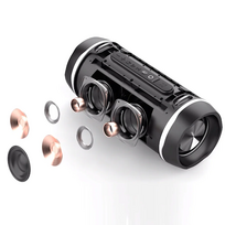 bass koloneles bluetooth - Manta SPK240  (mėlyna/juoda) - 6 nuotrauka