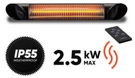 2500w sildytuvas - Veito BLADE S (juodas, 2500W) - 3 nuotrauka