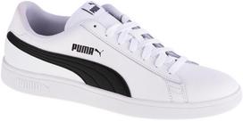puma batai juodi - Sportbačiai Puma Smash V2, balta/juoda, 46 - 1 nuotrauka