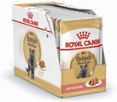 brit konservai 12 - Šlapias kačių maistas Royal Canin British Shorthair Adult 12pcs - 1 nuotrauka