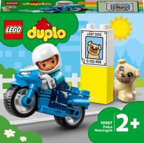 lego motociklas - LEGO DUPLO Policijos motociklas 10967 - 1 nuotrauka
