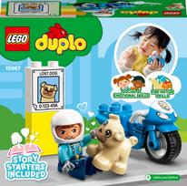 lego motociklas - LEGO DUPLO Policijos motociklas 10967 - 3 nuotrauka