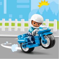 lego motociklas - LEGO DUPLO Policijos motociklas 10967 - 5 nuotrauka