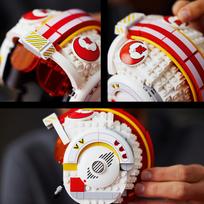 lego salmas - LEGO Star Wars Luke Skywalker Raudonojo Penketo Šalmas 75327 - 7 nuotrauka