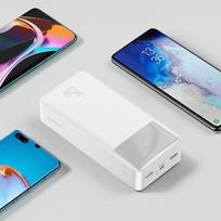 baseus 30000 - Baseus Bipow, 30000 mAh (balta) - 10 nuotrauka