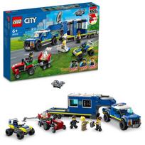 policijos - LEGO City Police Mobiliosios policijos vadavietės sunkvežimis 60315  - 2 nuotrauka