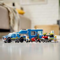 policijos - LEGO City Police Mobiliosios policijos vadavietės sunkvežimis 60315  - 7 nuotrauka