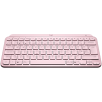 bluetooth mini klaviatura - Logitech MX Keys Mini (Rožinė) - 1 nuotrauka