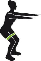 gumines juostos - Apkrovos guma Schildkrot Fitness 960126 - 5 nuotrauka