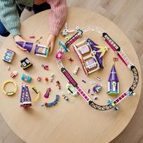 lego friends parkas - LEGO Friends Magiški atrakcionų parko linksmieji kalneliai 41685 - 2 nuotrauka