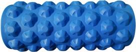 masazinis rolleris - SportVida EVA Exercise And Massage Foam Roller 33x14cm Blue - 2 nuotrauka