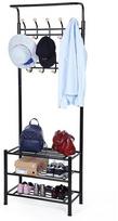batu lentyna metaline - Songmics Clothes Rack Black 68.8x35.2x187cm - 5 nuotrauka
