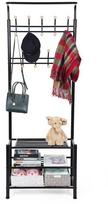 batu lentyna metaline - Songmics Clothes Rack Black 68.8x35.2x187cm - 6 nuotrauka