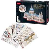 cubicfun 3d puzzle - 3D dėlionė Cubicfun St Paul's Cathedral, 643 dalių - 2 nuotrauka