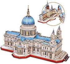 cubicfun 3d puzzle - 3D dėlionė Cubicfun St Paul's Cathedral, 643 dalių - 3 nuotrauka