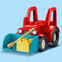 lego duplo - LEGO DUPLO Town Ūkio traktorius ir gyvūnų priežiūra 10950  - 8 nuotrauka