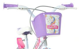 vaikiski dviracius - Bimbo Bike 77324 16" White Violet - 5 nuotrauka