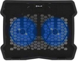 ausinimas nesiojamiems - Tellur Cooling Pad Basic 15.6" Black - 2 nuotrauka