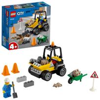 lego city sunkvezimis - LEGO City kelio darbų traktorius 60284 - 10 nuotrauka