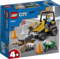 lego city sunkvezimis - LEGO City kelio darbų traktorius 60284 - 11 nuotrauka