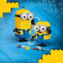 lego vaikams - LEGO MINIONS Konstruojami pakalikai ir jų irštva 75551  - 5 nuotrauka