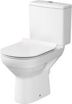 Cersanit City 104 Clean On WC White with SC EO Slim Lid