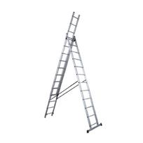 3 pakopu kopecios - Universalios kopėčios Haushalt BL-E312, 3 x 12 pak - 2 nuotrauka