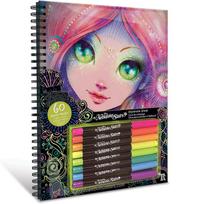 NEBULOUS STARS spalvinimo knyga Black Pages, 11111