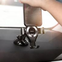 baseus gravity car holder - Baseus Osculum Gravity Car Mount Holder Black/Silver - 7 nuotrauka