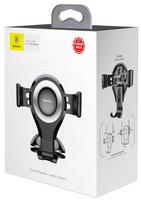 baseus gravity car holder - Baseus Osculum Gravity Car Mount Holder Black/Silver - 10 nuotrauka