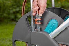 laistymo zarnos gardena - Gardena AquaRoll L Hose Trolley - 2 nuotrauka
