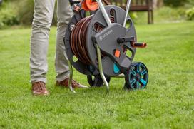 laistymo zarnos gardena - Gardena AquaRoll L Hose Trolley - 4 nuotrauka
