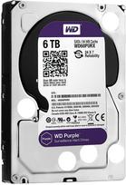 6tb hdd wd - Western Digital Purple Series 6TB 5400RPM SATAIII 64MB Surveilance Hard Drive WD60PURZ - 1 nuotrauka