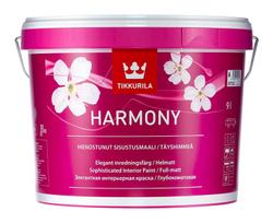 balti dazai - Akriliniai dažai Tikkurila Harmony A, balti, 9 l - 2 nuotrauka