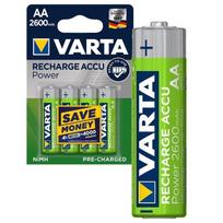 2 aa baterijos - Varta Baterries NiMH AA x 4 - 3 nuotrauka