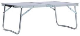 Turistinis stalas VLX Folding Camping Table, rudas, 120 x 60 x 55 - 70 cm