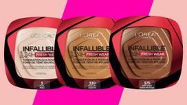 powder vanilla - L'Oreal Infaillible 24h Fresh Wear Compact Vanilla, 9 g - 6 nuotrauka