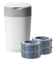 sauskelnes - Sauskelnių konteineris Tommee Tippee Twist & Click, 4 vnt. - 1 nuotrauka