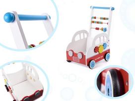 medinis veiklos - EcoToys Wooden Educational Pusher 2019 - 2 nuotrauka