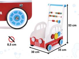 medinis veiklos - EcoToys Wooden Educational Pusher 2019 - 10 nuotrauka