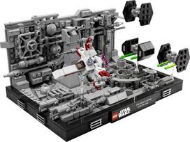 ataka - LEGO Star Wars Atakos Death Star kanjonuose diorama 75329 - 2 nuotrauka
