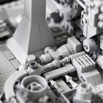 ataka - LEGO Star Wars Atakos Death Star kanjonuose diorama 75329 - 4 nuotrauka