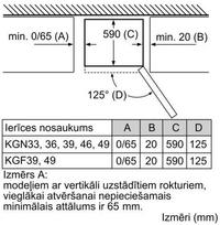 bosch kgn36 - Bosch KGN36NWEA - 4 nuotrauka